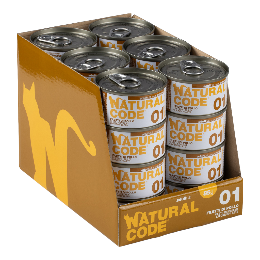 Chicken in Broth for Adult Cats High Protein Wet Cat Food