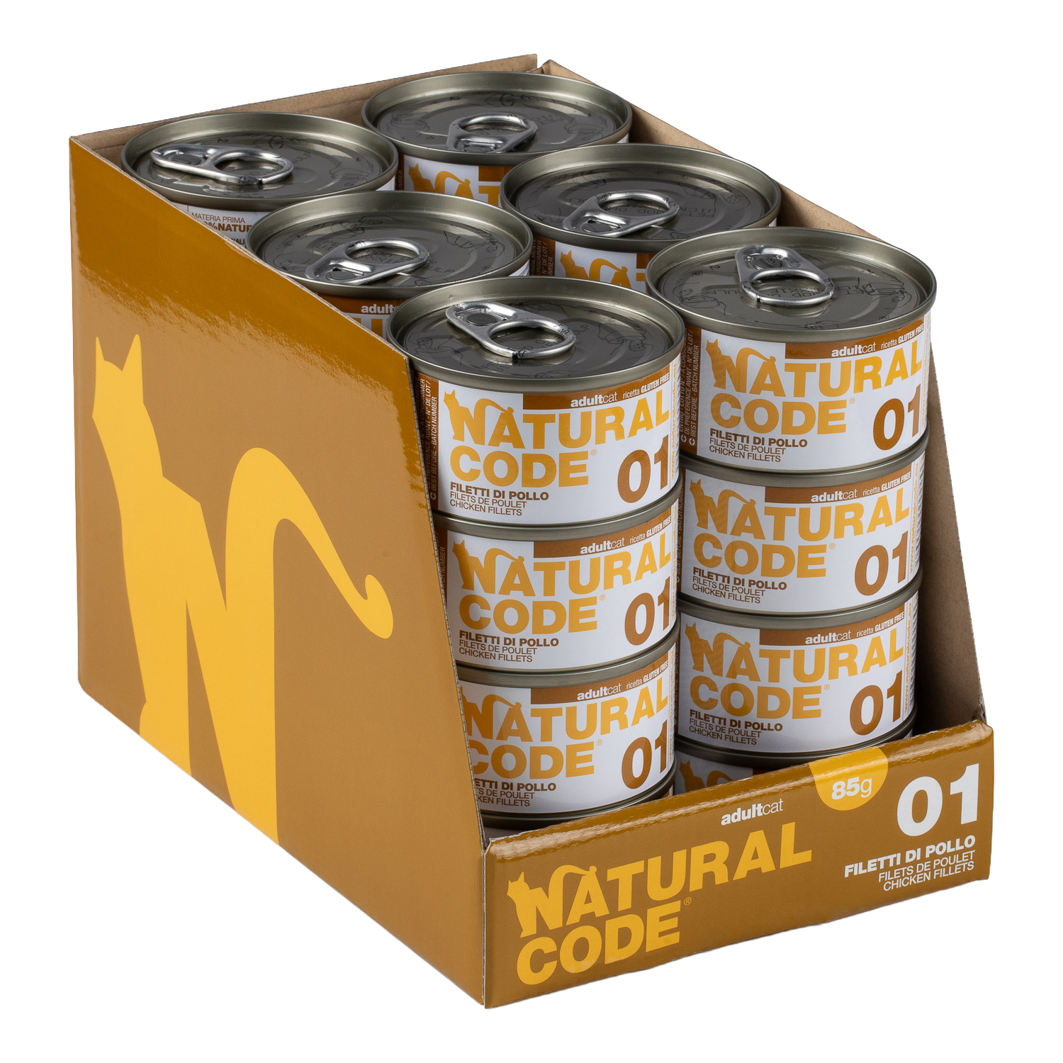 Chicken in Broth for Adult Cats High Protein Wet Cat Food