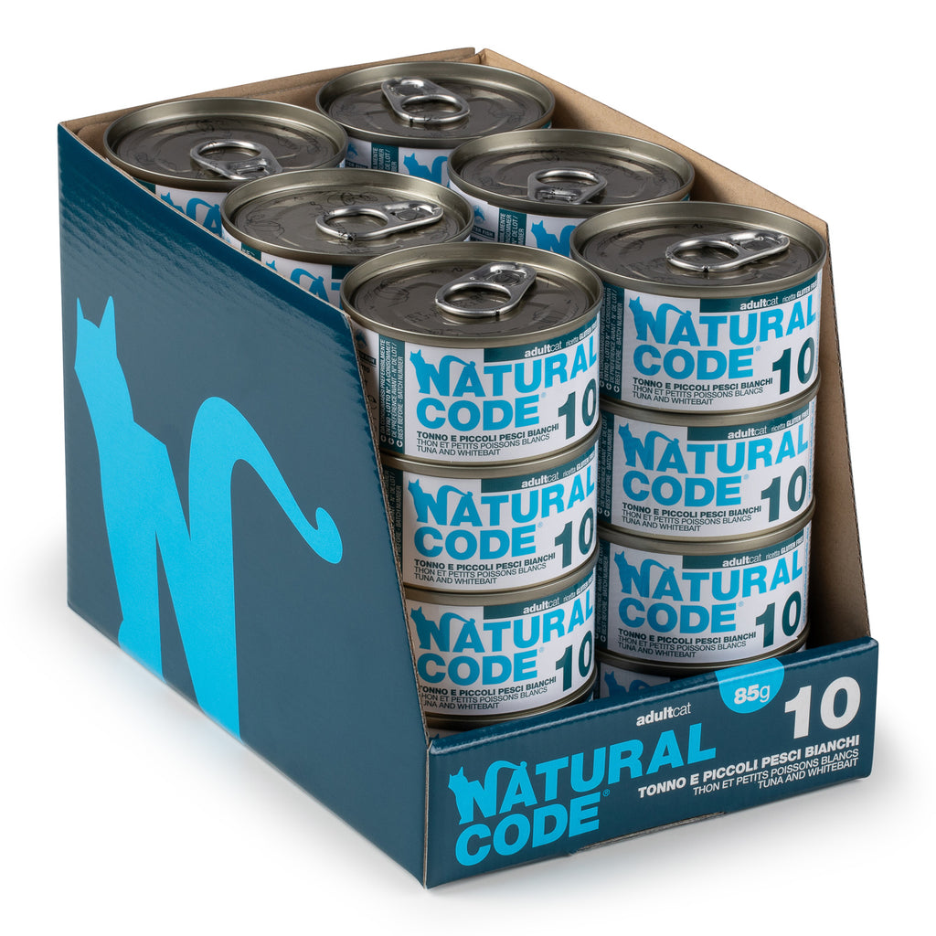 Tuna and Whitebait in Broth for Adult Cats High Protein Wet Food