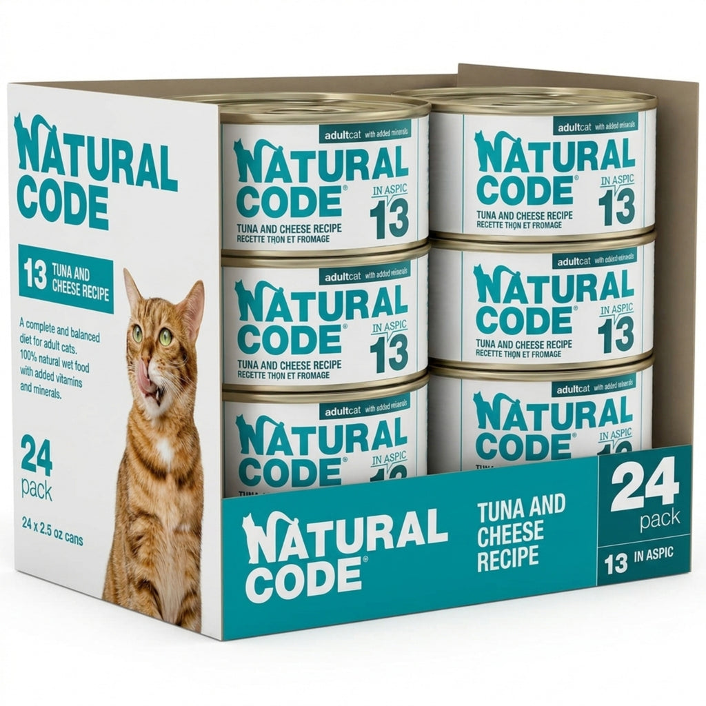 Tuna and Cheese in Jelly for Adult Cats High Protein Wet Cat Food