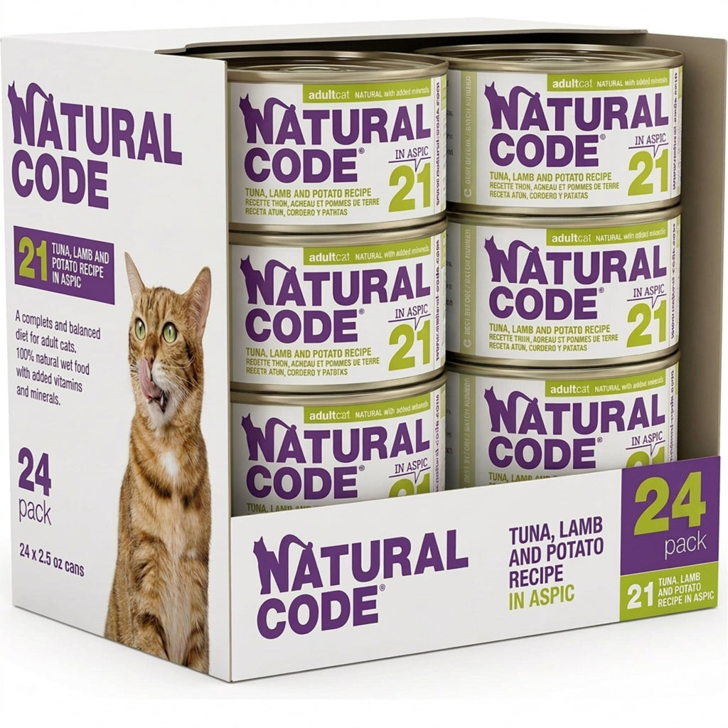 Tuna, Lamb & Potato in Jelly for Adult Cats High Protein Wet Cat Food