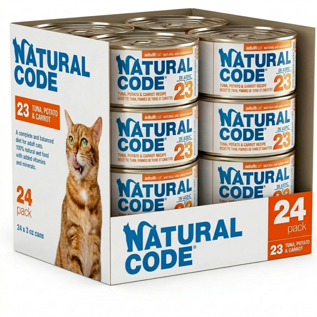 Tuna, Potato & Carrot in Jelly for Adult Cats High Protein Wet Cat Food