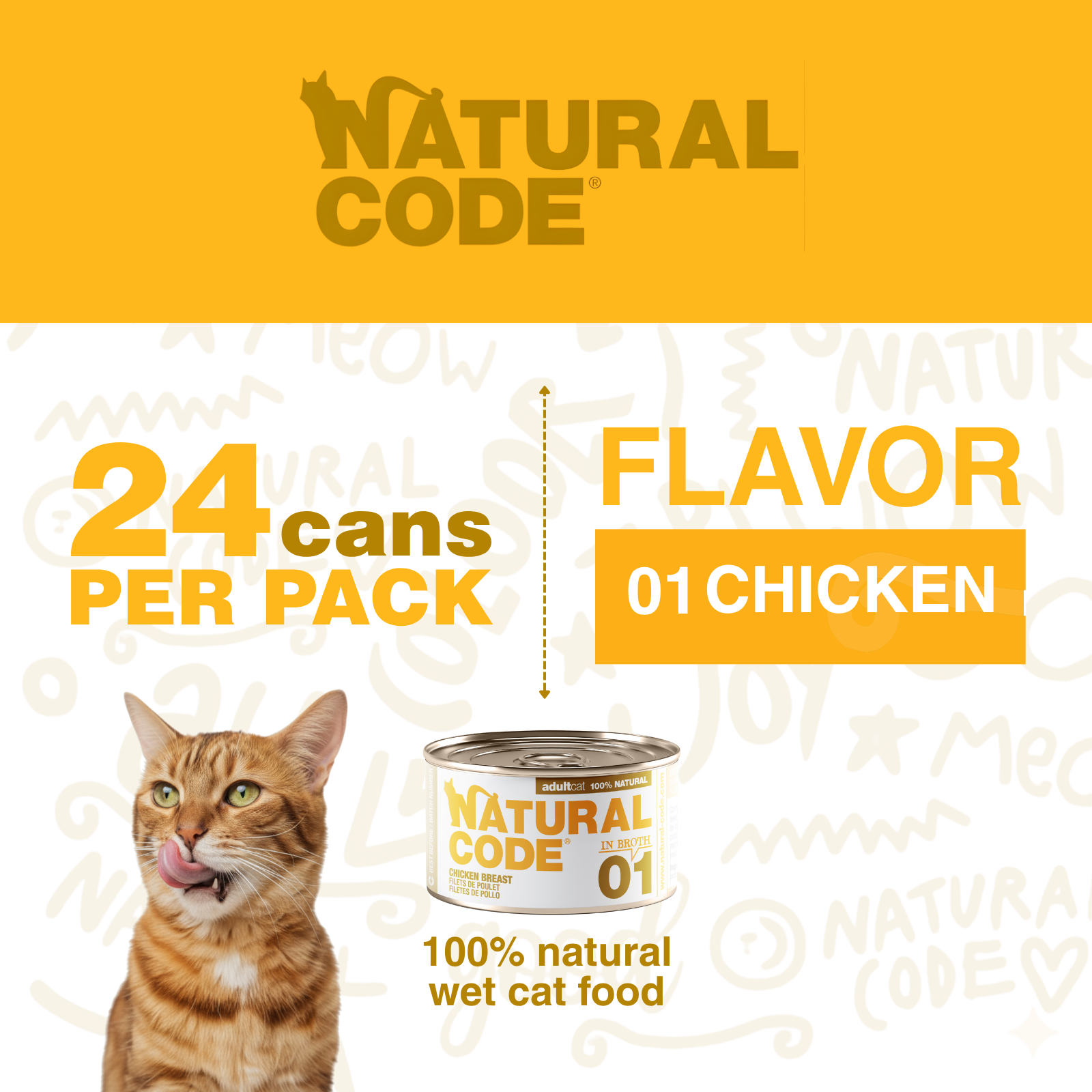 Chicken in Broth for Adult Cats High Protein Wet Cat Food