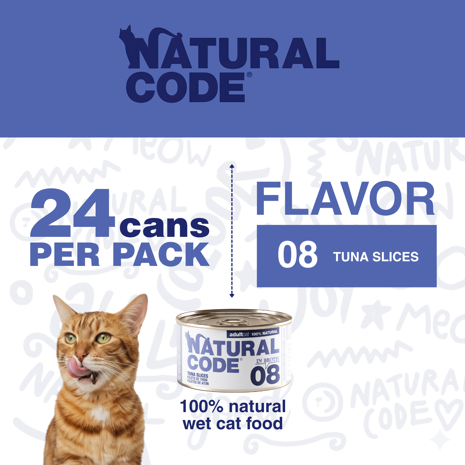 Tuna in Broth for Adult Cats High Protein Wet Cat Food