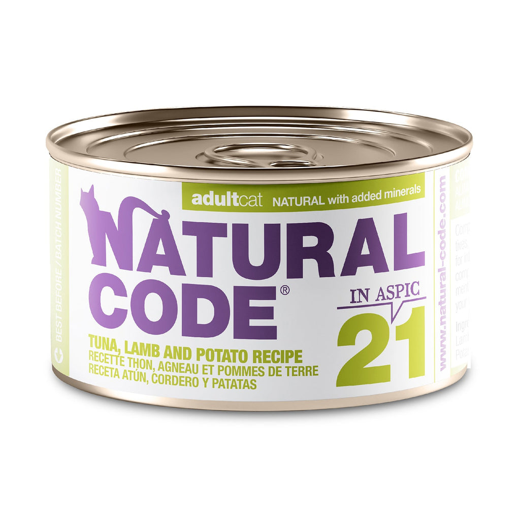 Tuna, Lamb & Potato in Jelly for Adult Cats High Protein Wet Cat Food