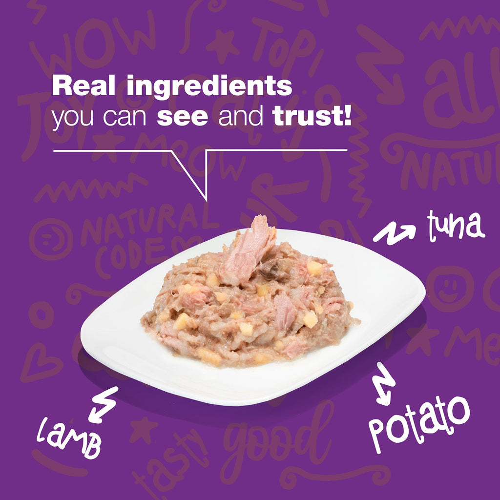Tuna, Lamb & Potato in Jelly for Adult Cats High Protein Wet Cat Food