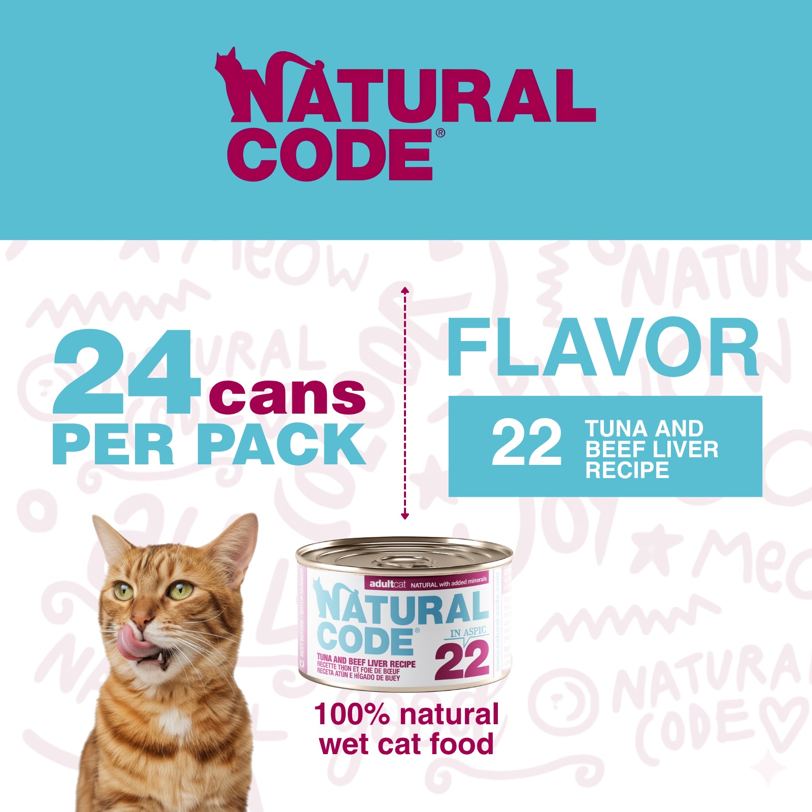 Tuna and Beef Liver in Jelly for Adult Cats High Protein Wet Cat Food
