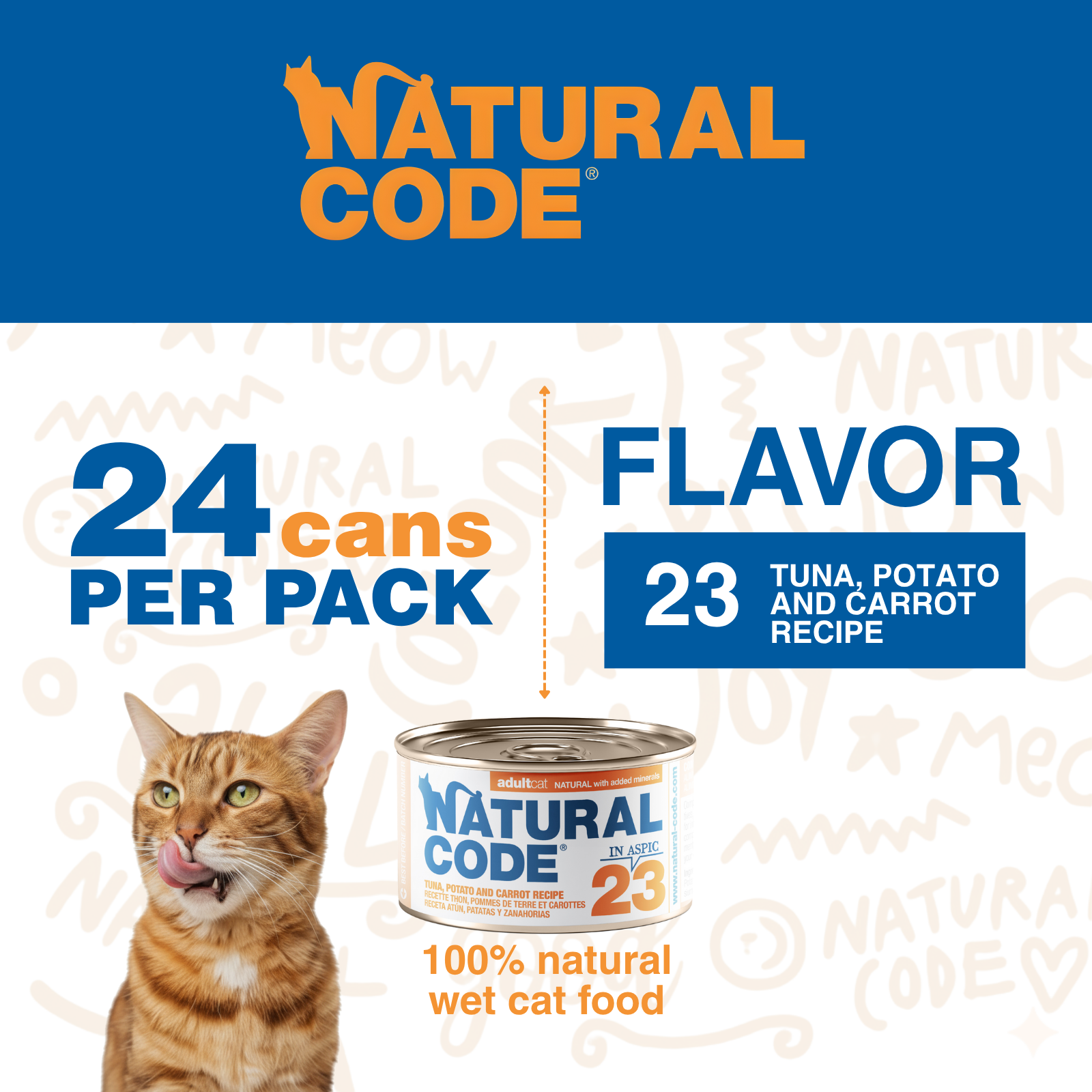 Tuna, Potato & Carrot in Jelly for Adult Cats High Protein Wet Cat Food