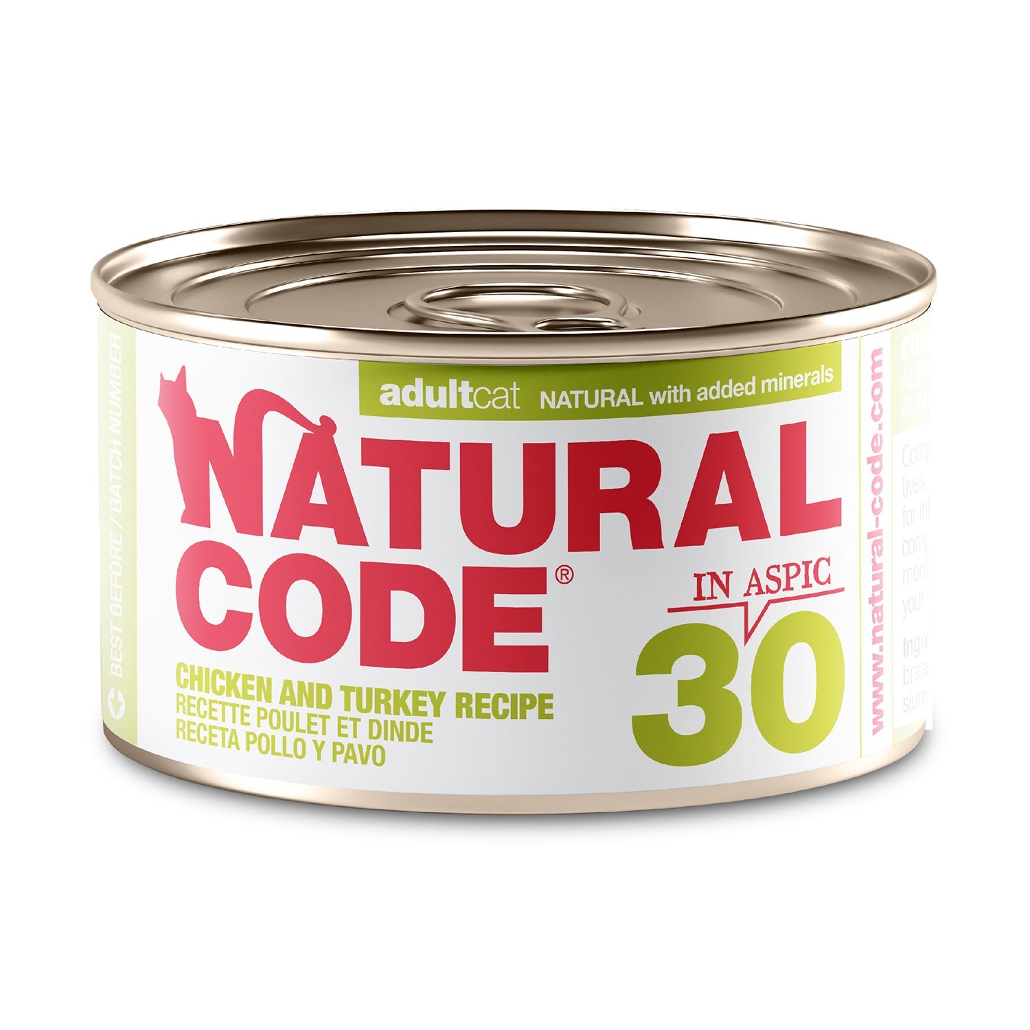 Chicken & Turkey in Jelly for Adult Cats High Protein Wet Cat Food