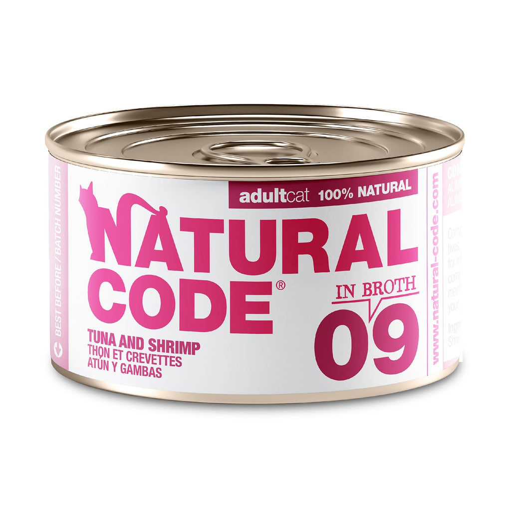 Tuna and Shrimps in Broth for Adult Cats High Protein Wet Cat Food