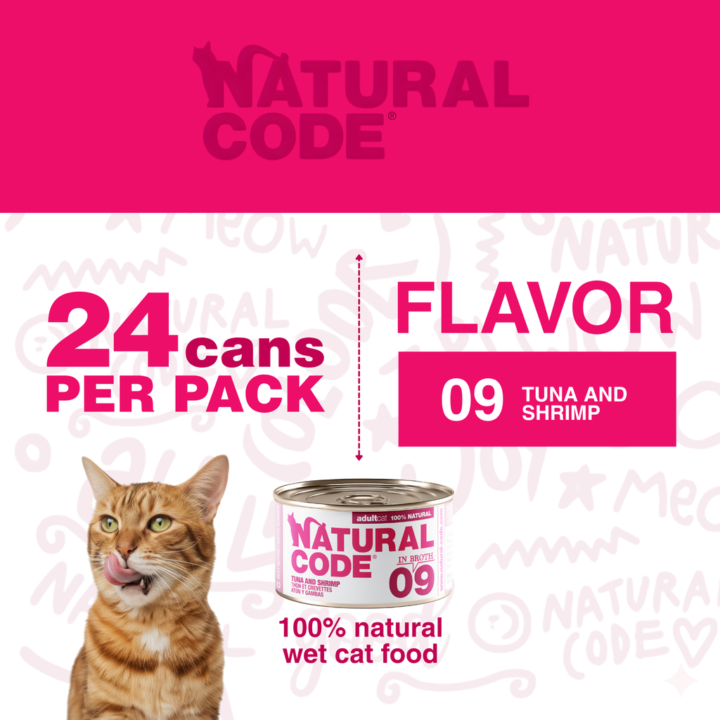 Tuna and Shrimps in Broth for Adult Cats High Protein Wet Cat Food